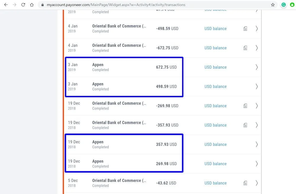 How I earn from Appen $1000 per month 2 appen payment proof in payoneer