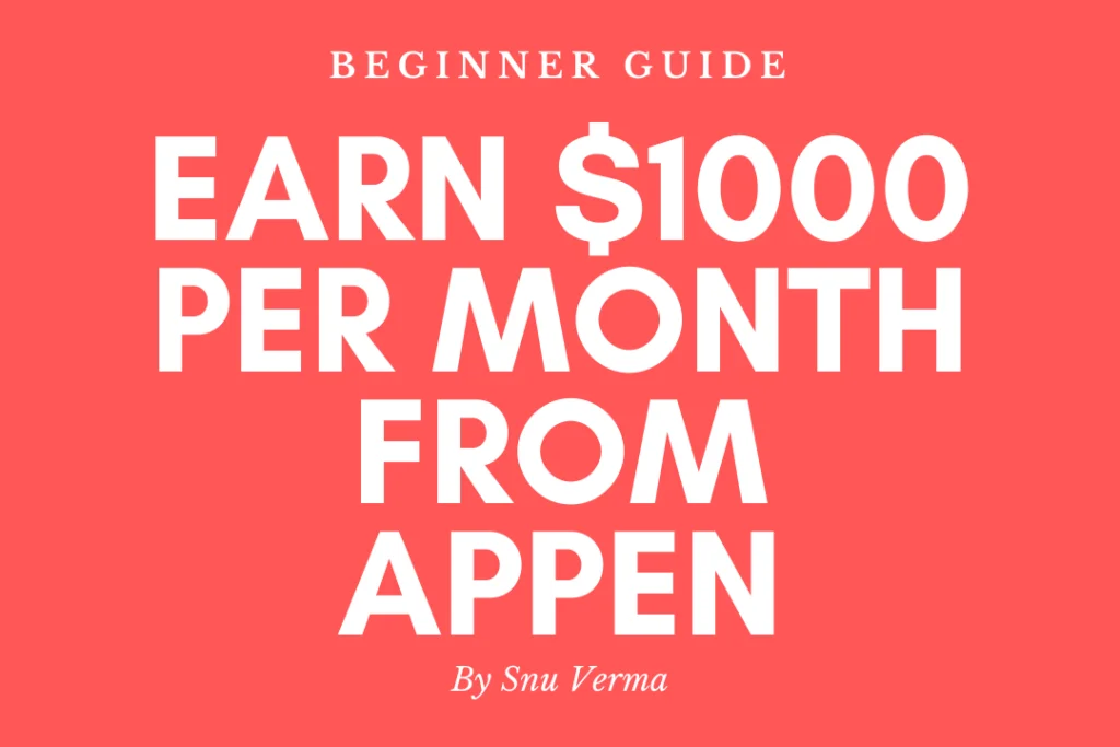 earn from appen