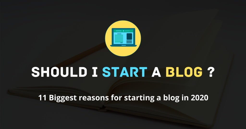 why should I start a blog