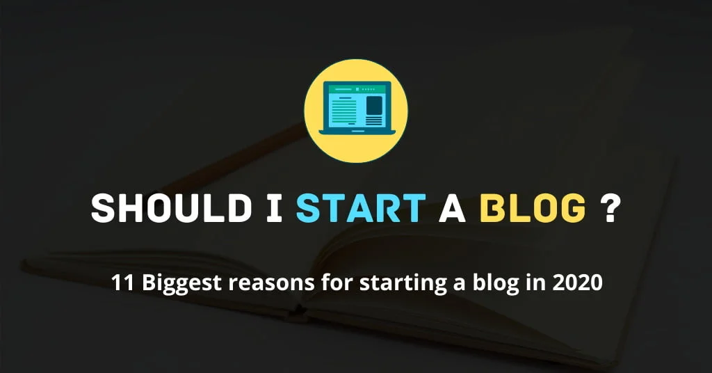why should I start a blog